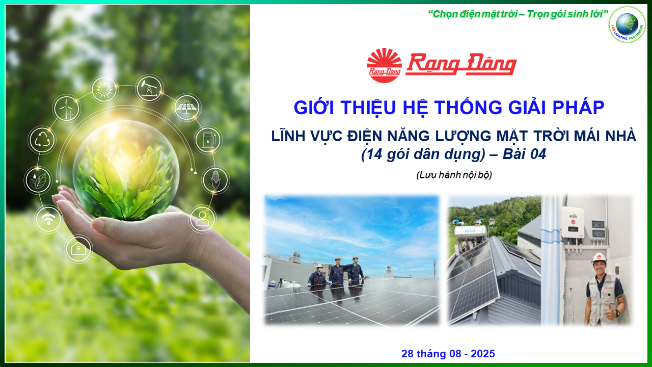 Bài 4. Khảo sát điện áp mái dân dụng
